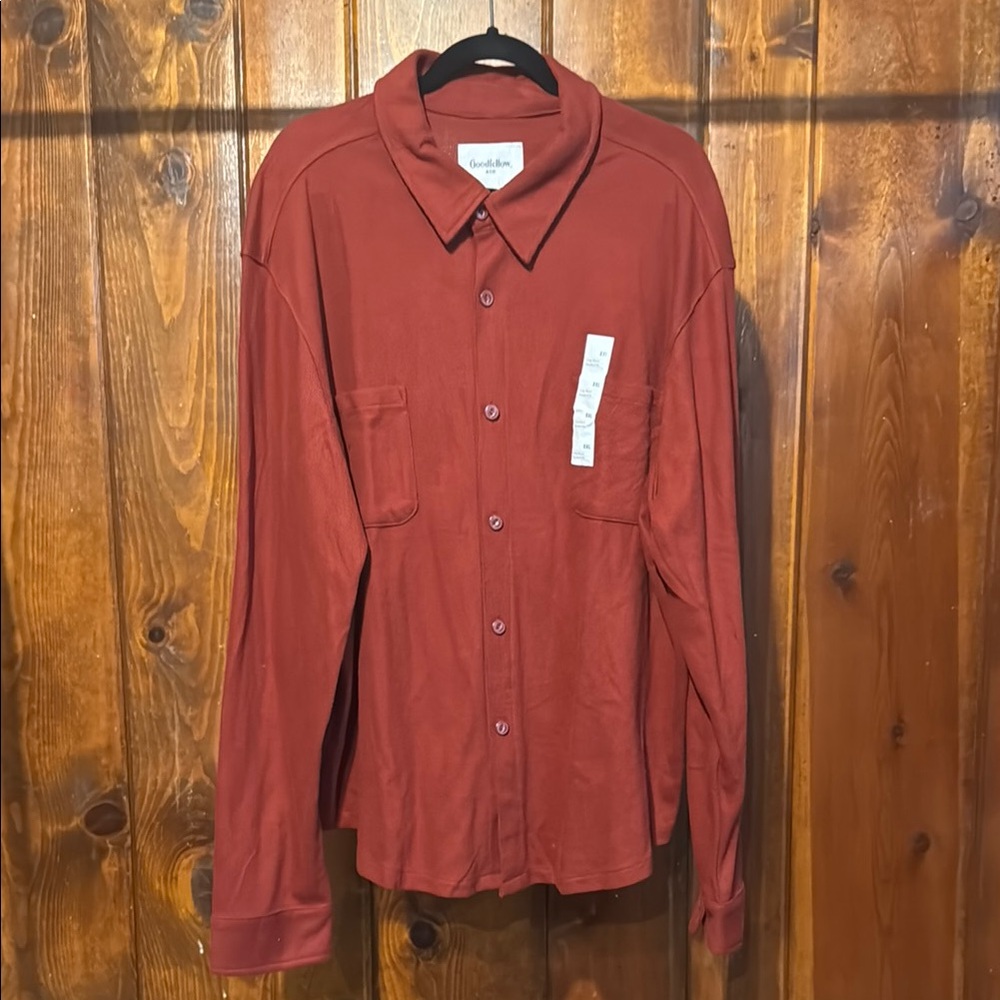 Goodfellow & Co Rust Shirt Jacket